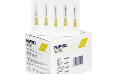 Aguja hipodérmica Nipro 20 G