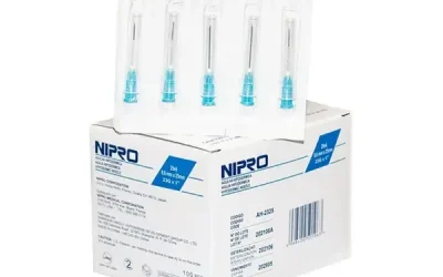 Aguja hipodérmica Nipro 23 G