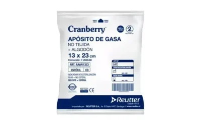 Apósito gasa + algodón estéril 13×23 cm