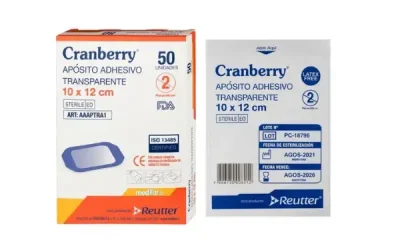 Apósito transparente estéril 10 x 12 cm