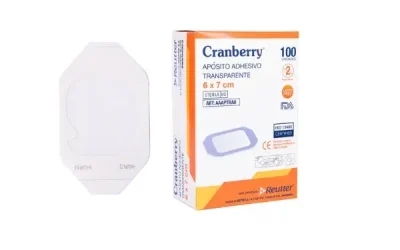 Apósito transparente estéril 6 x 7 cm