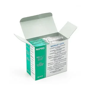 Bránula IV Nipro verde 18G