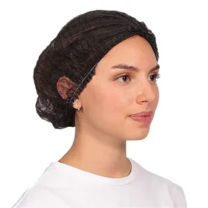 Cofia clip negra