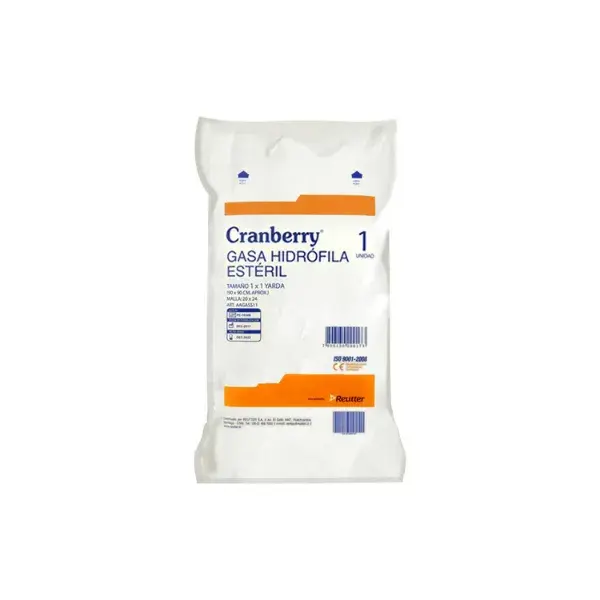 Gasa hidrófila estéril 1 x 1 YD