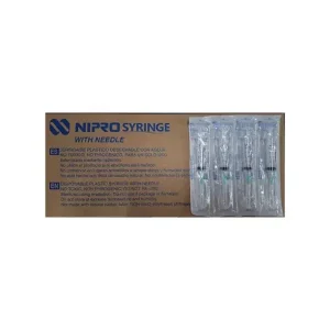 Jeringa Nipro Luer Lock 5 cc/ml