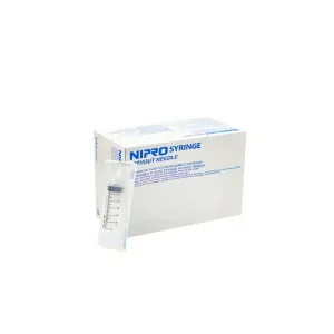 Jeringa Nipro Sin aguja punta catéter 50 cc/ml